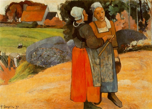 Paysannes bretonnes Paul Gauguin.jpg