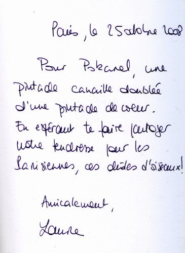 Dedicace Laure.JPG